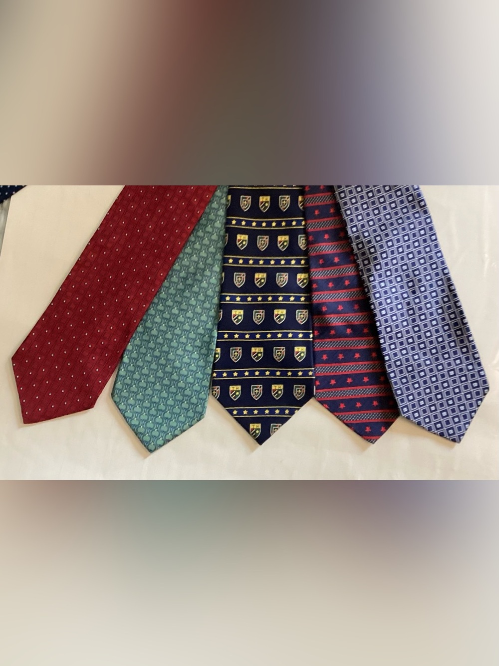 Tommy Hilfiger Tie Lot Of 5 Ties